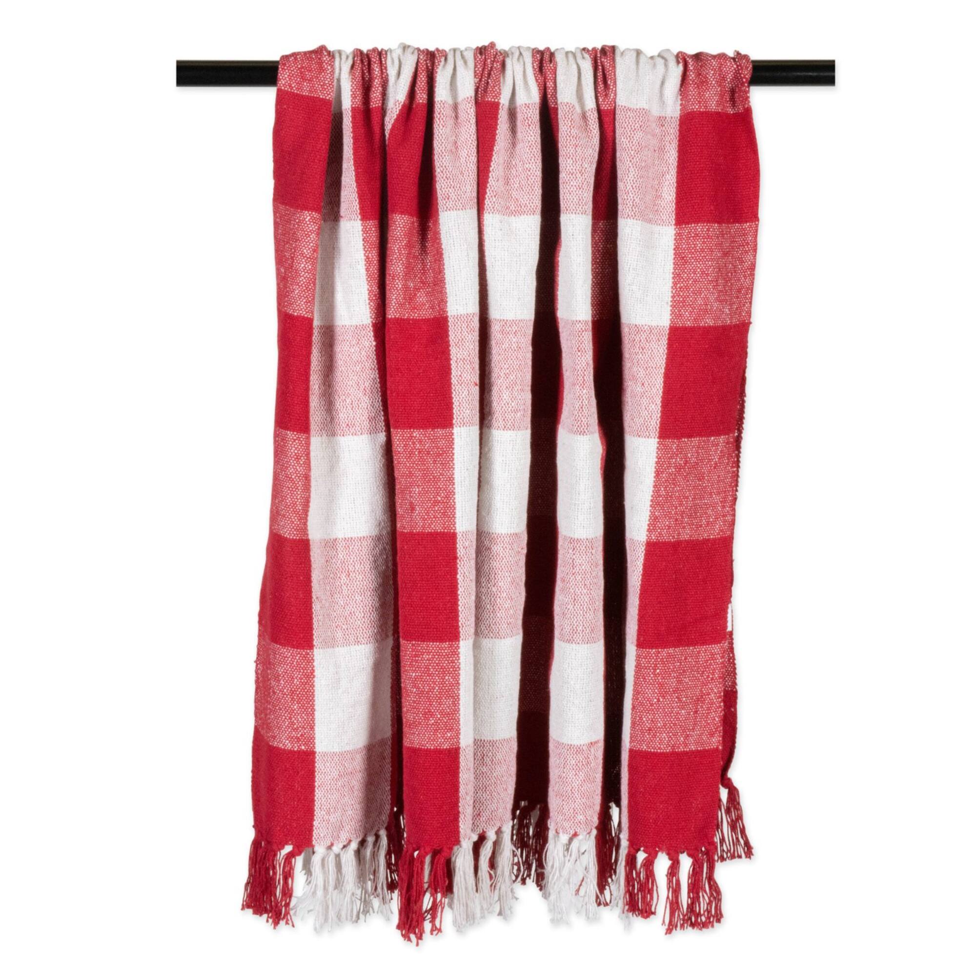 DII® & White Buffalo Check Throw